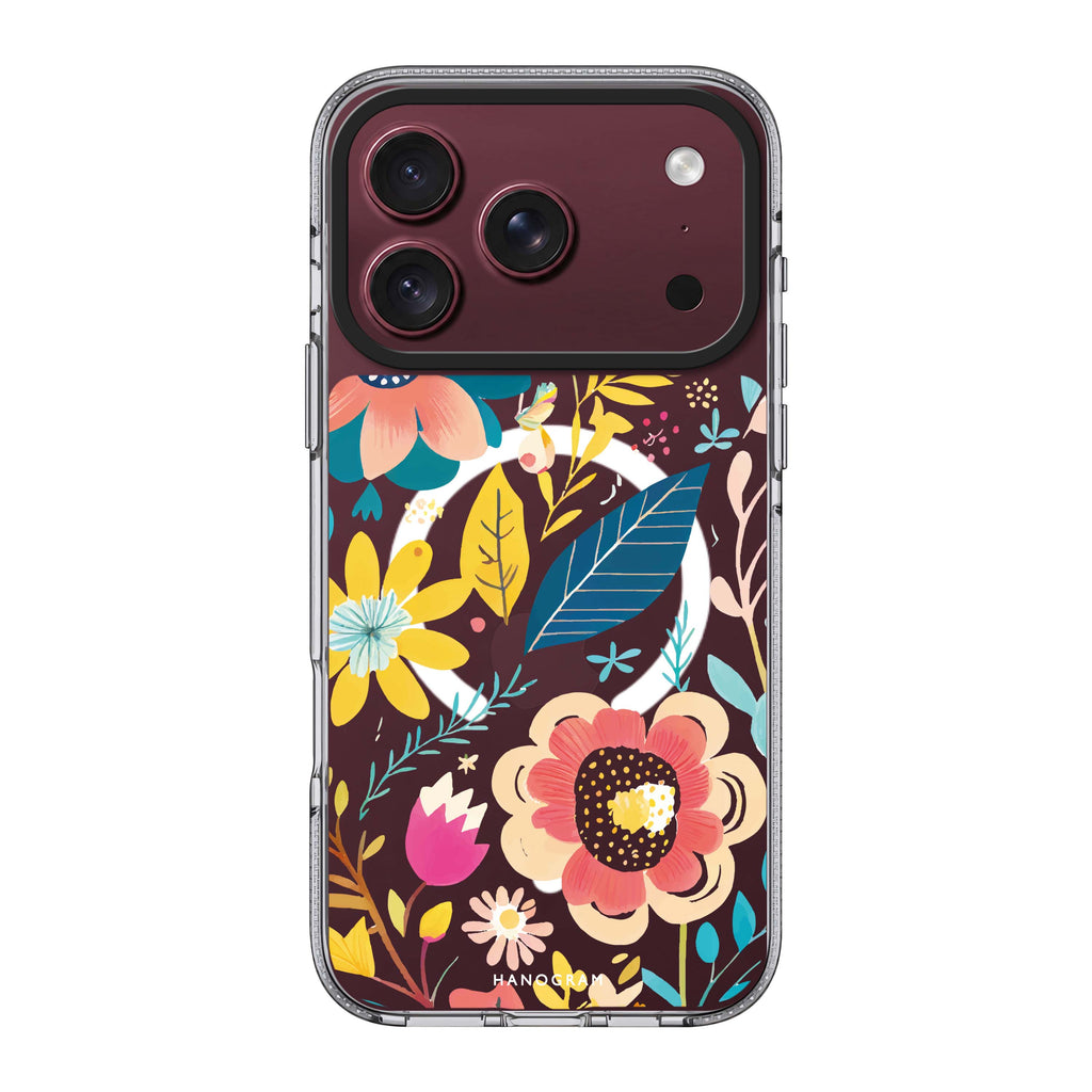 Pretty Florals 水晶透明保護殼