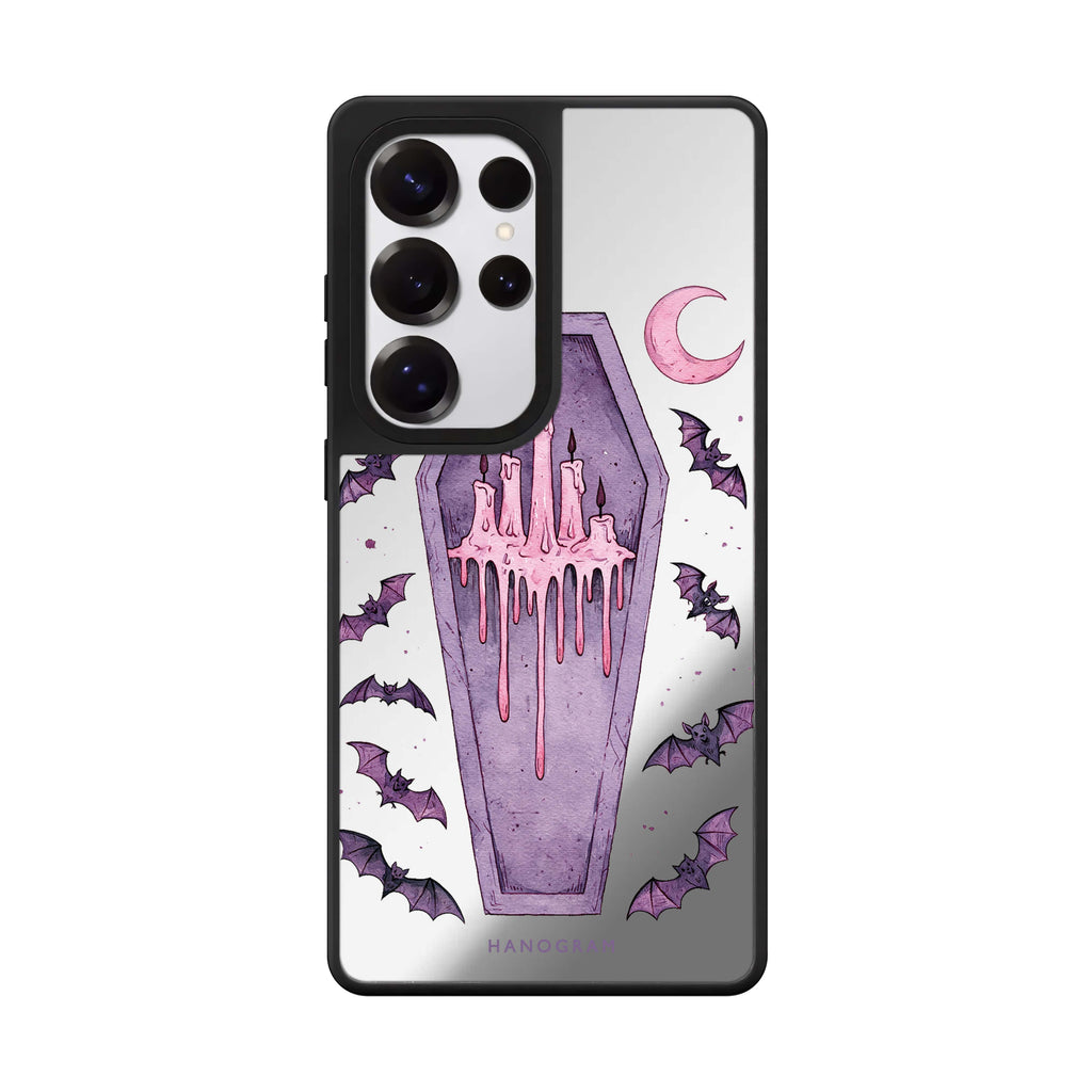Lavender Candle Crypt Samsung Galaxy 鏡面手機殼