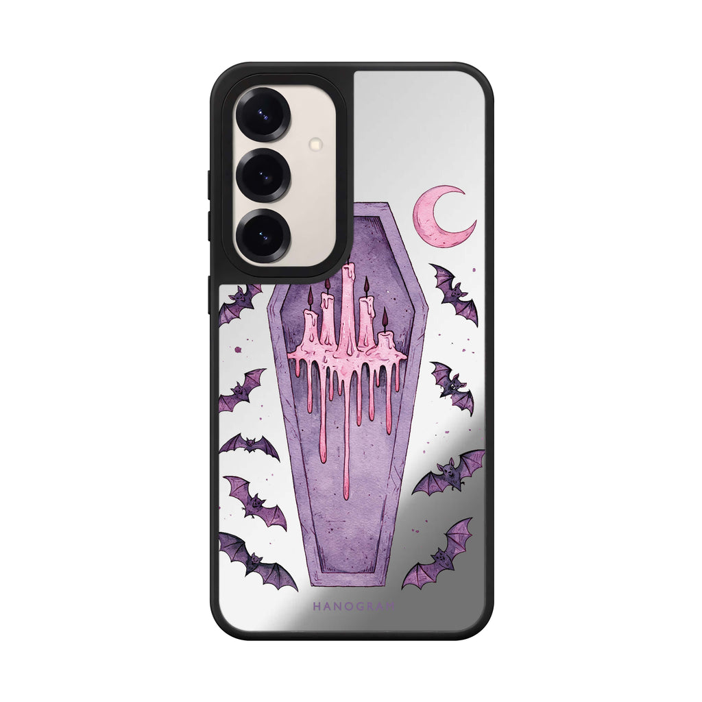 Lavender Candle Crypt 鏡面手機殼