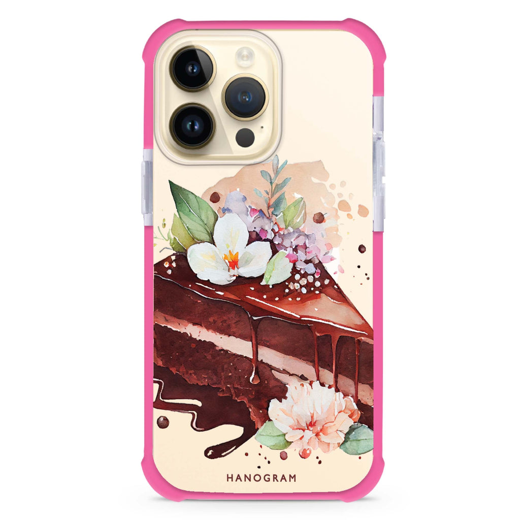 Floral Cake iPhone Magsafe 兼容超強防摔保護殼