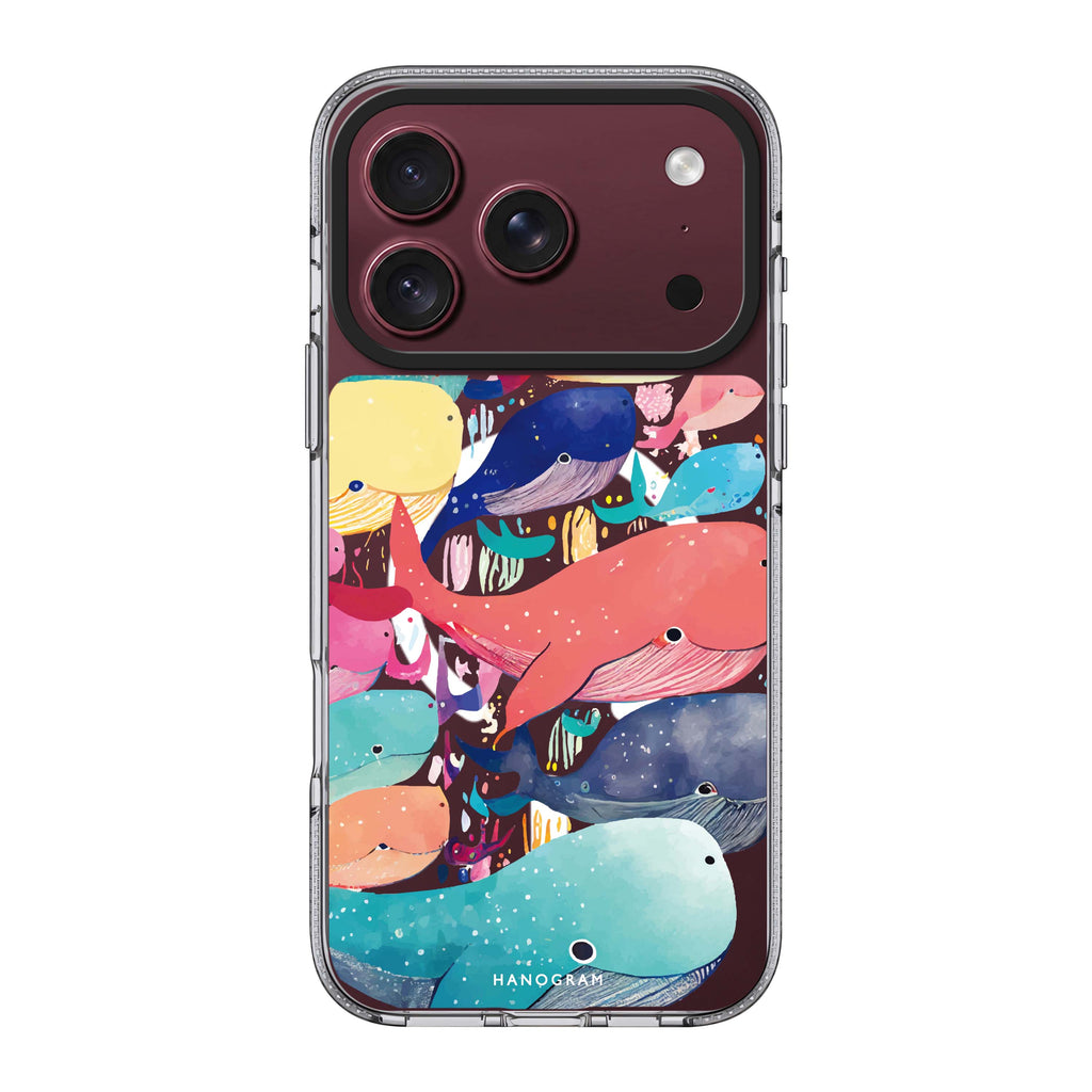 Whale Ocean 水晶透明保護殼