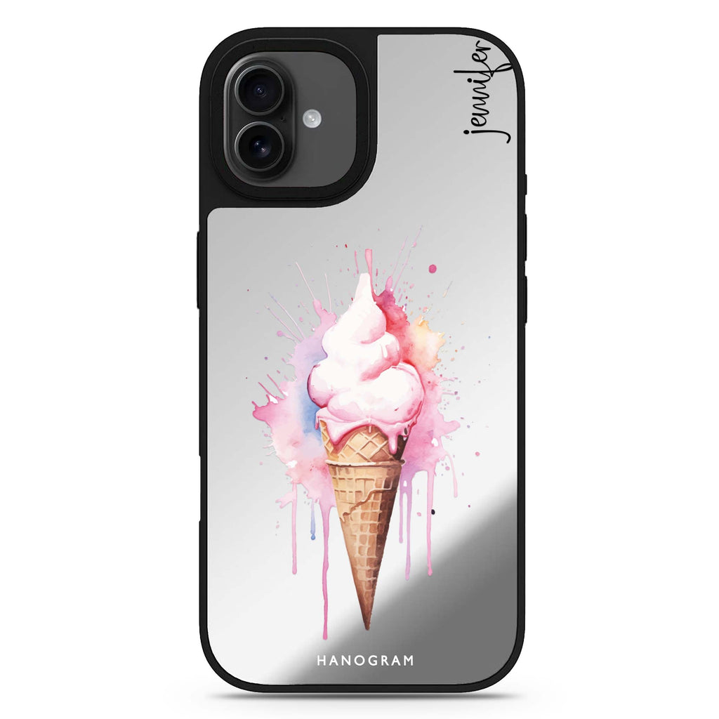 Sweet Swirls iPhone 17 鏡面手機殼 主圖設計
