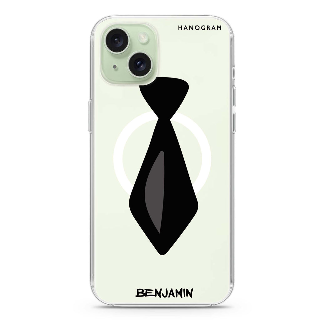 Tie iPhone 15 Magsafe 兼容水晶透明保護殼