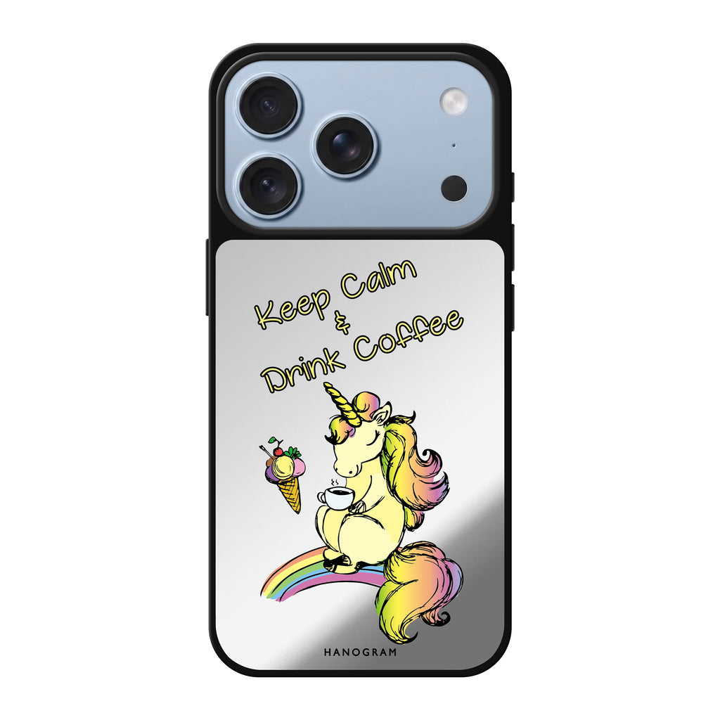 Cute Unicorn 鏡面手機殼