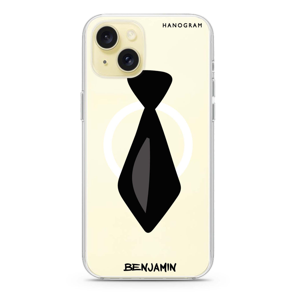 Tie iPhone 15 Plus Magsafe 兼容水晶透明保護殼