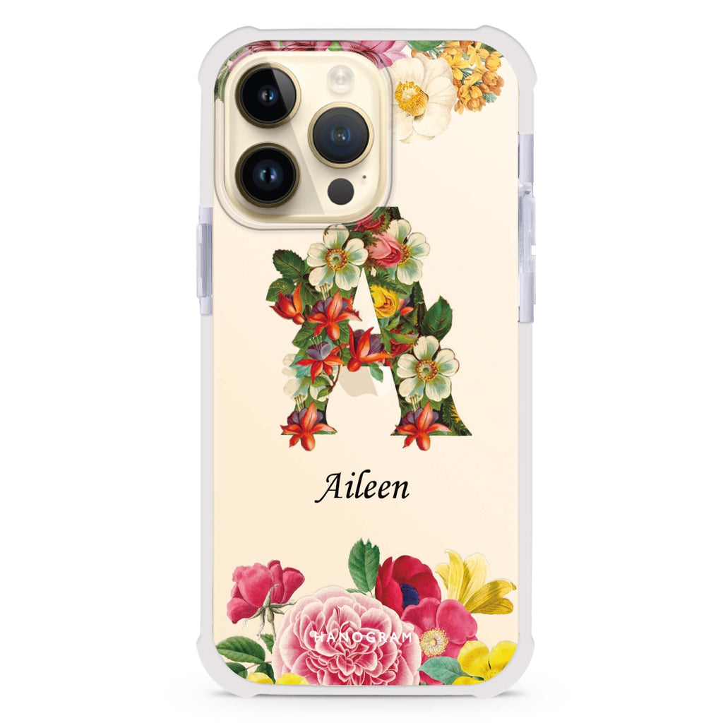 Bouqet Flower Monogram 超強防摔保護殼