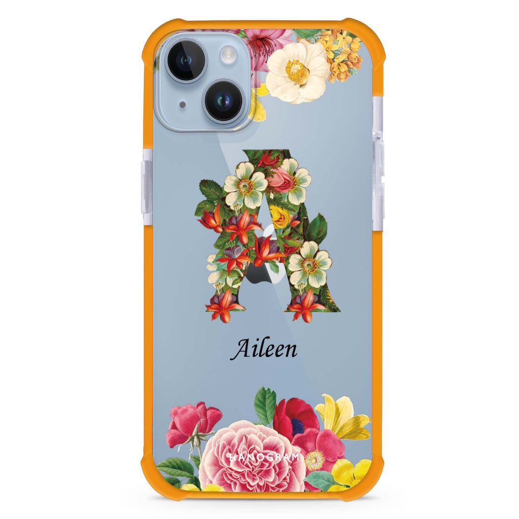 Bouqet Flower Monogram 超強防摔保護殼