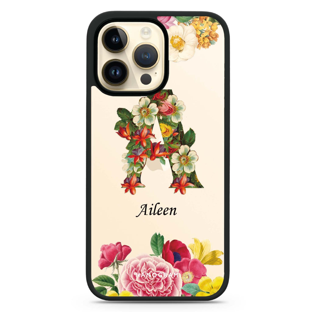 Bouqet Flower Monogram 防衝擊保護殼