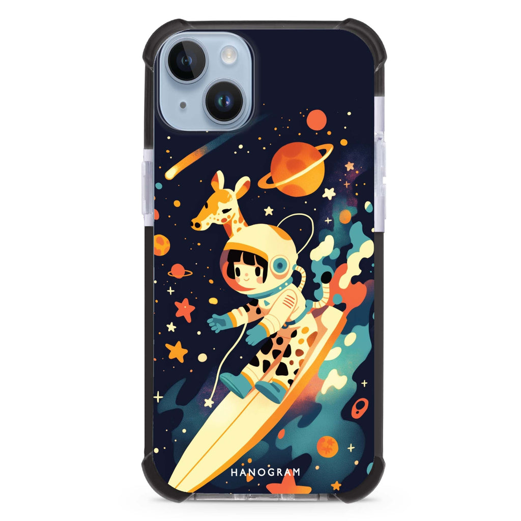 Space Giraffe iPhone 15 Plus Magsafe 兼容超強防摔保護殼