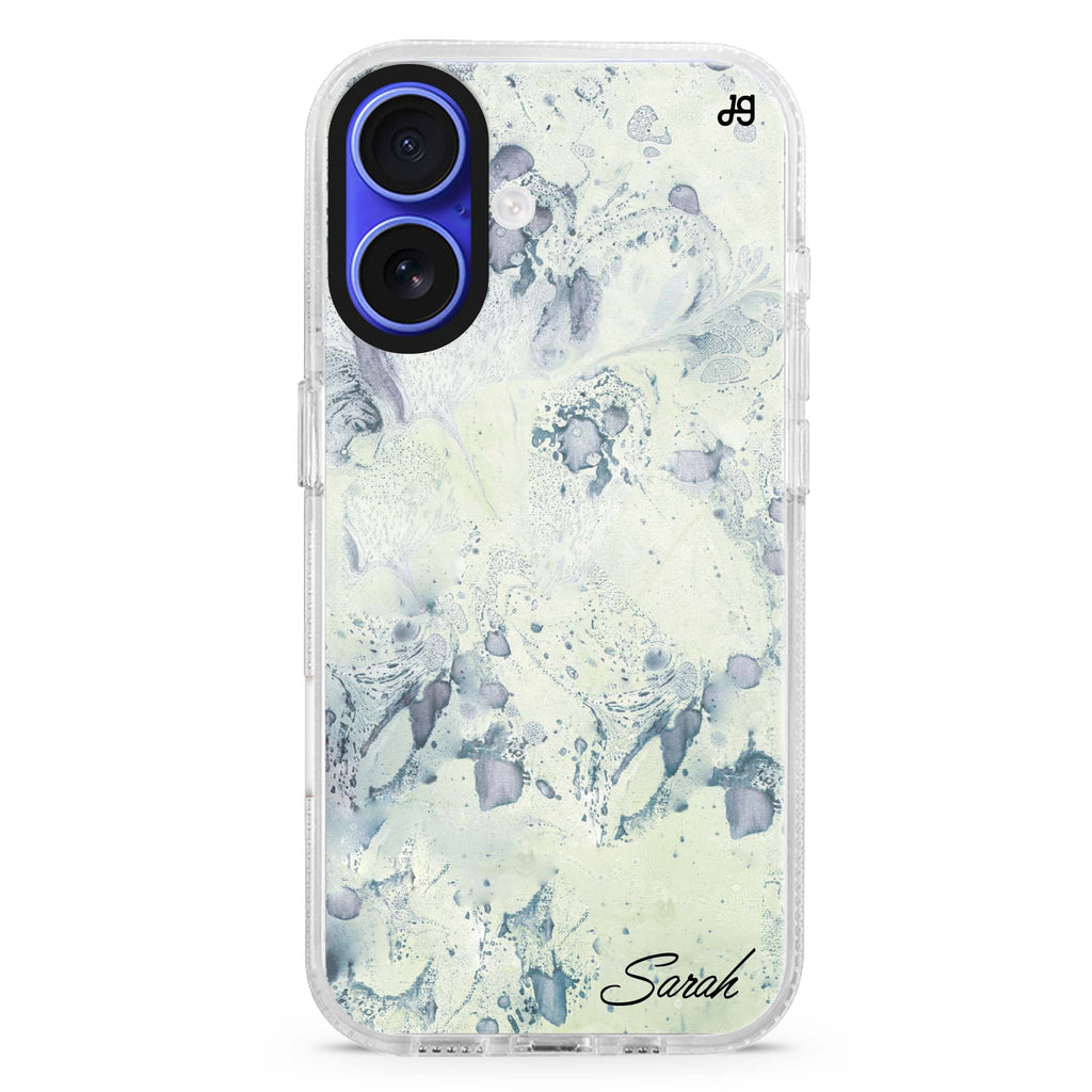 Vintage Marble Magsafe 兼容水晶透明保護殼