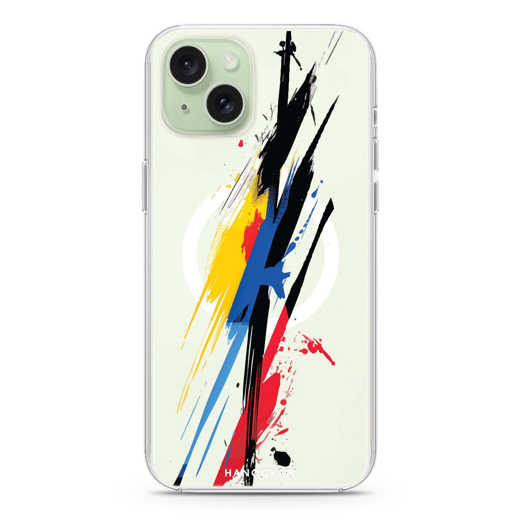 Colorwave Creations iPhone 15 Magsafe 兼容水晶透明保護殼