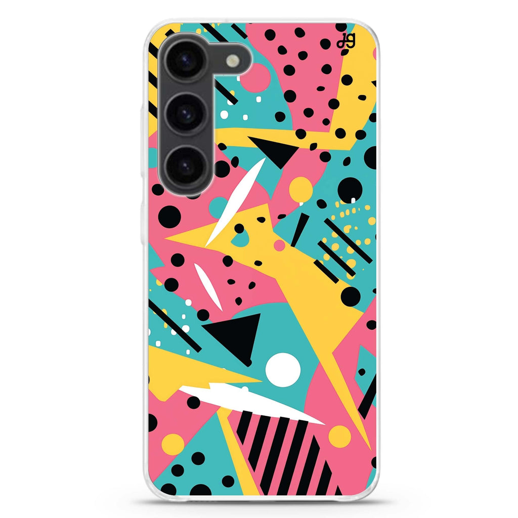 Pop Pastels Samsung Galaxy 水晶透明保護殼