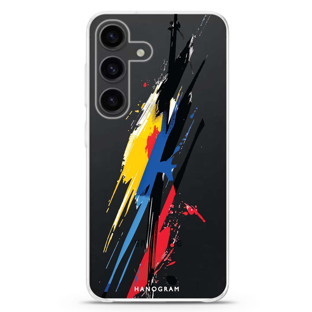 Colorwave Creations Samsung Galaxy S26/S25/S24 水晶透明保護殼正面展示