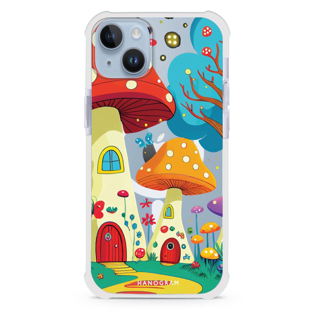 Mushroom Art iPhone 15 Plus Magsafe 兼容超強防摔保護殼