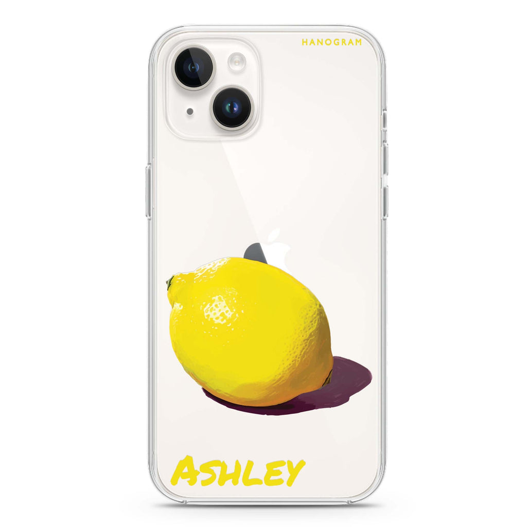 Lemon Lush iPhone 14 Plus 水晶透明保護殼