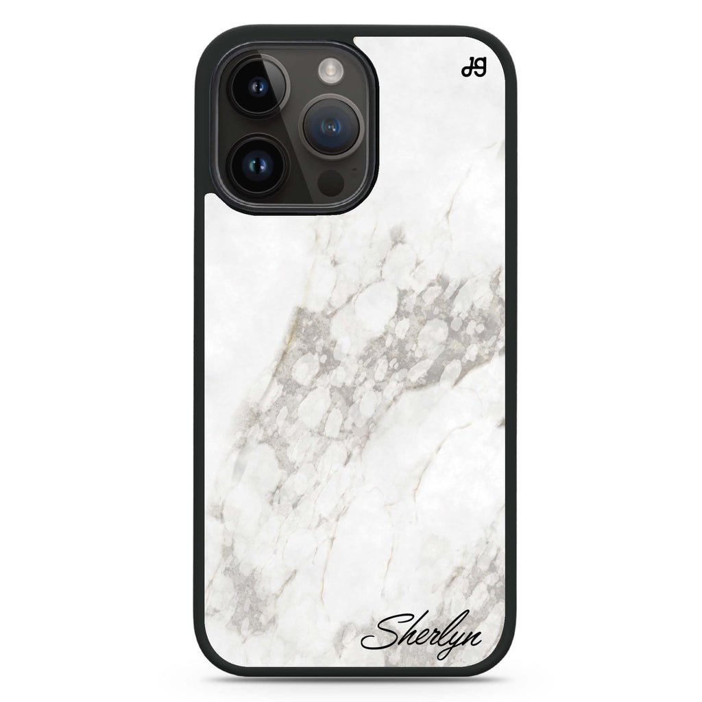 Simple White Marble 防衝擊保護殼