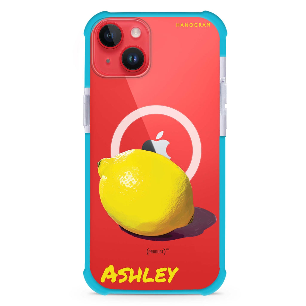 Lemon Lush iPhone 15 Plus Magsafe 兼容超強防摔保護殼