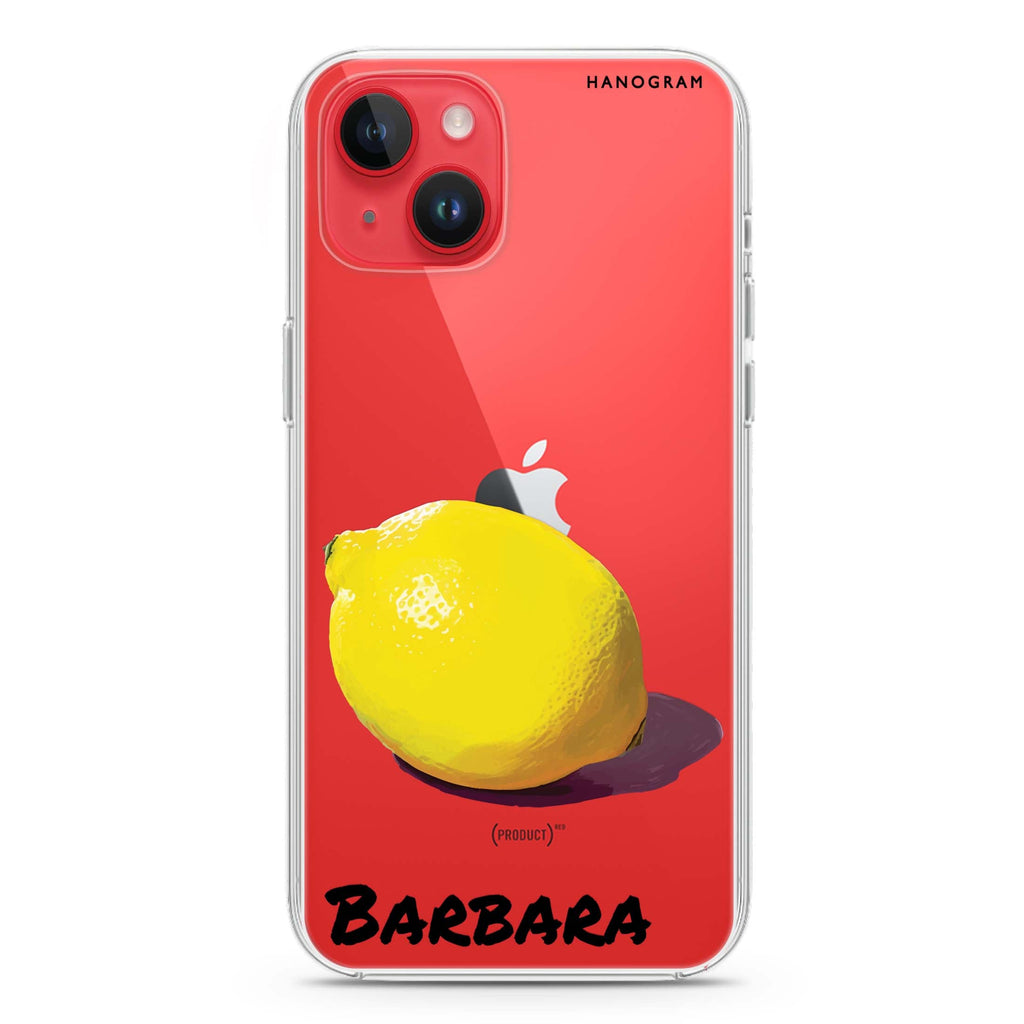 Lemon Lush iPhone 14 水晶透明保護殼