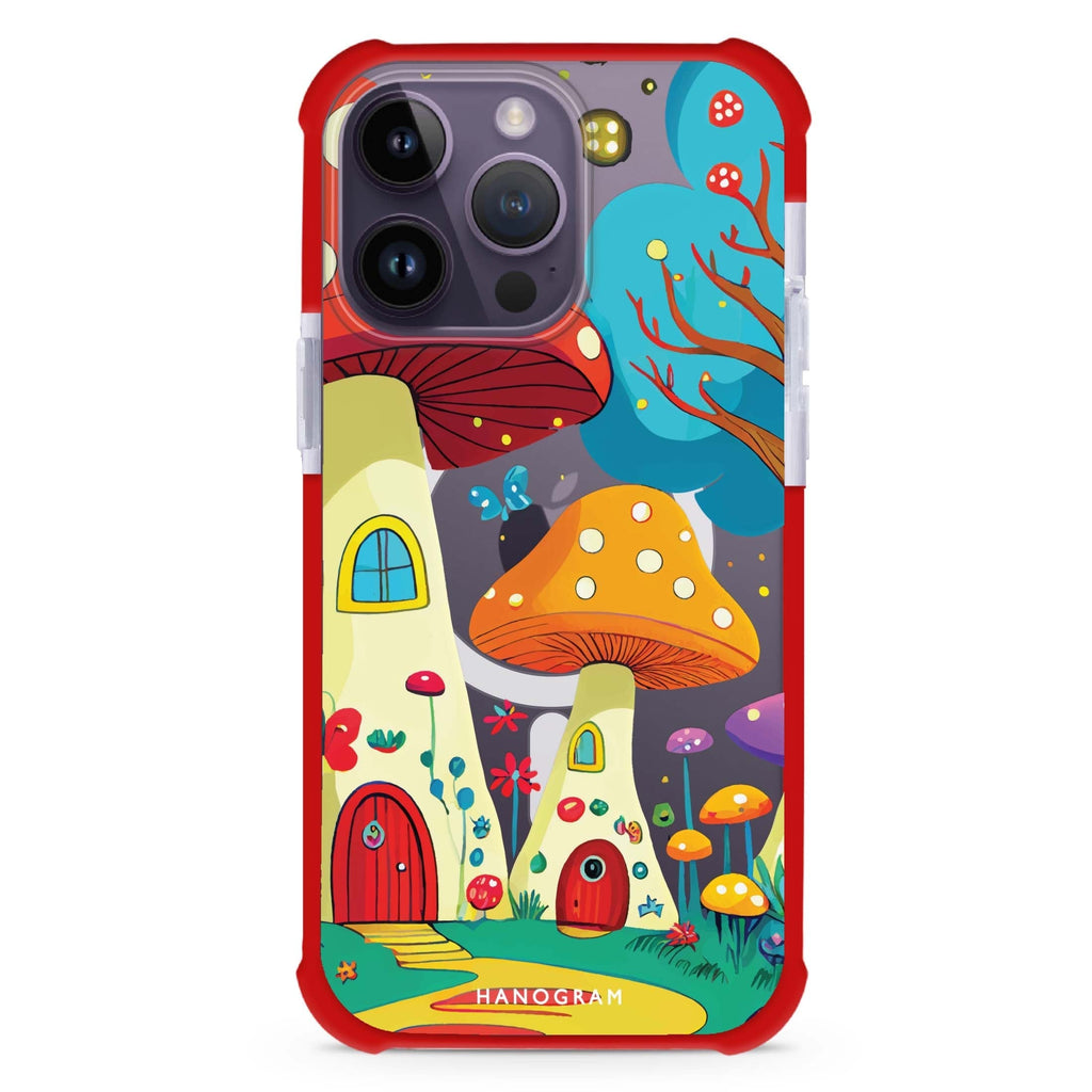 Mushroom Art iPhone Magsafe 兼容超強防摔保護殼