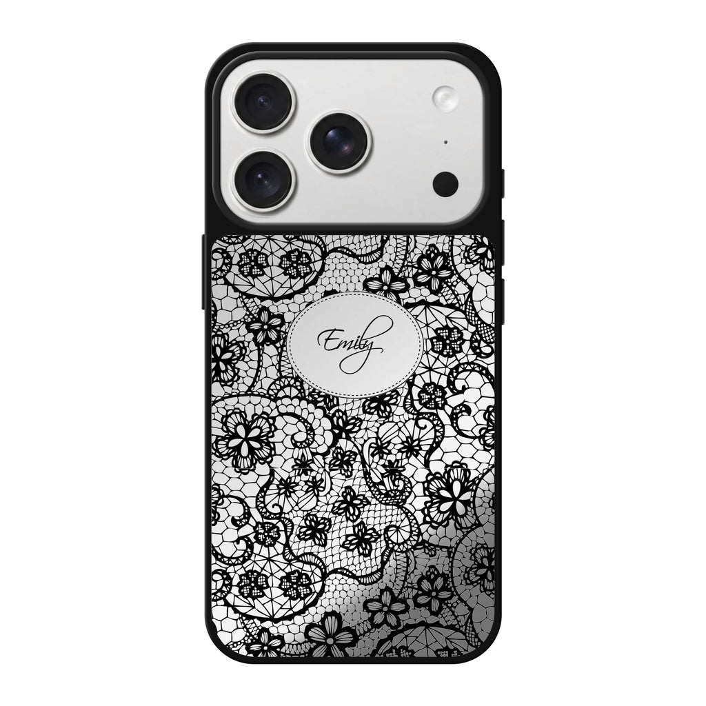 My Floral Lace 鏡面手機殼