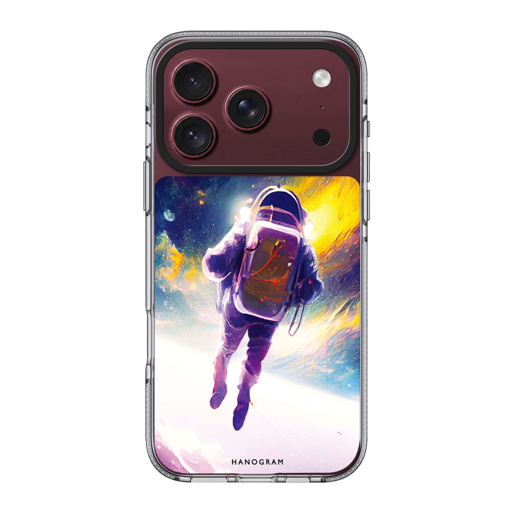 Flying Astronaut 水晶透明保護殼