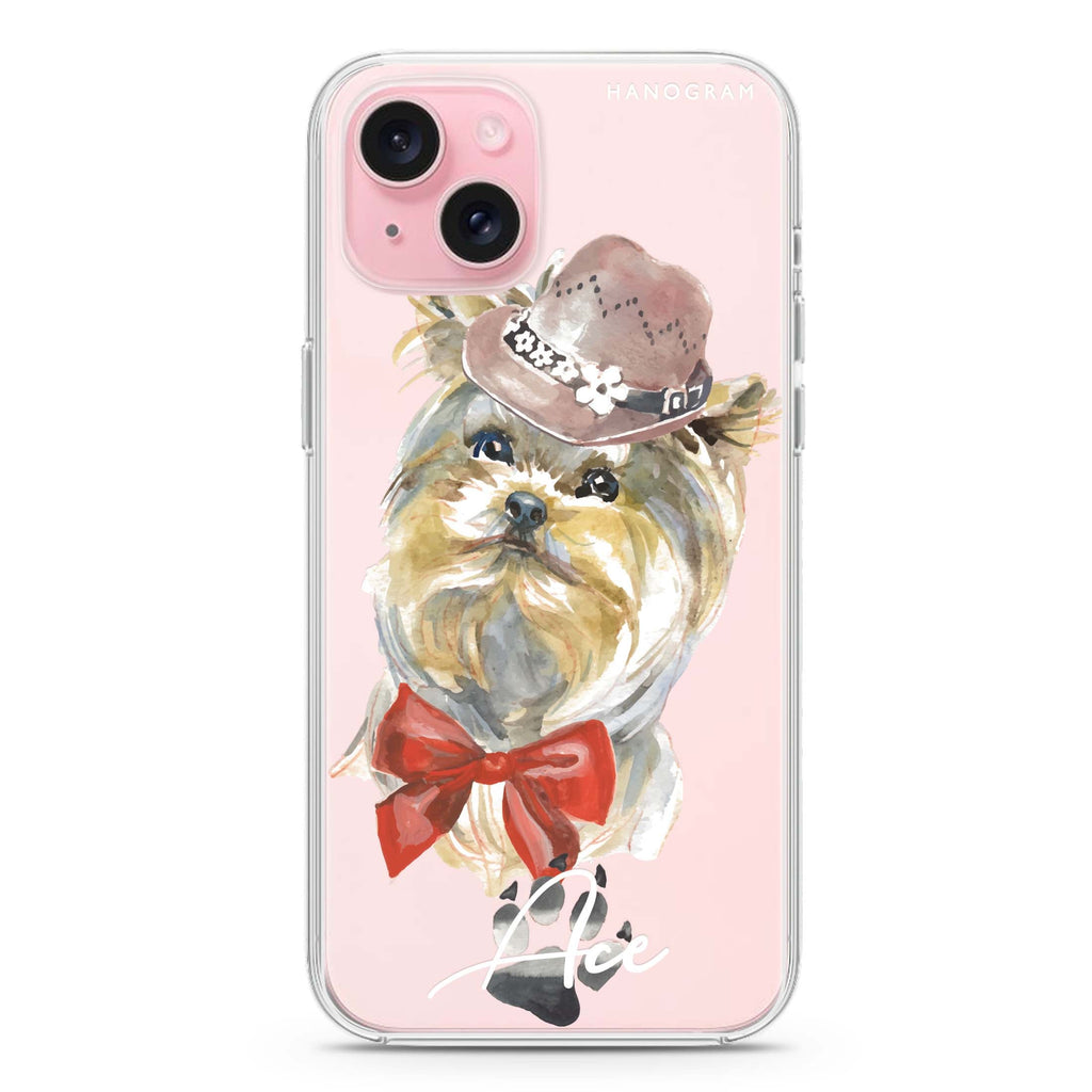 Yorkshire Terrier iPhone 15 水晶透明保護殼