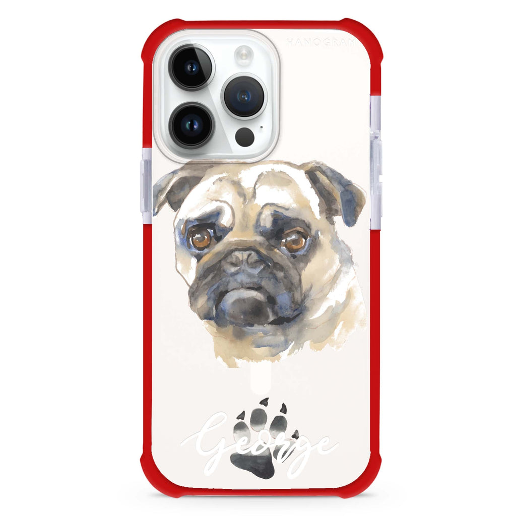 Pug iPhone Magsafe 兼容超強防摔保護殼