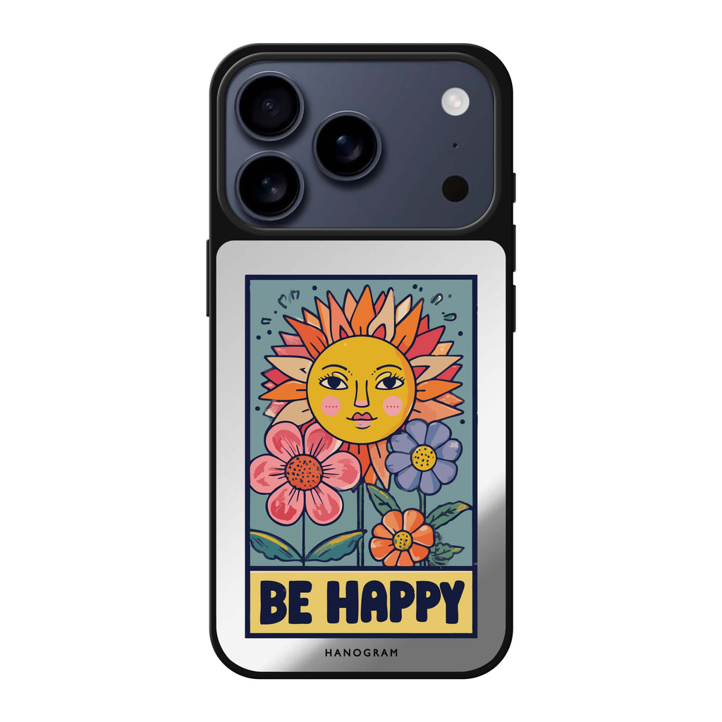 Sunny Smile 太陽 iPhone 17 Pro Max 鏡面手機殼主圖