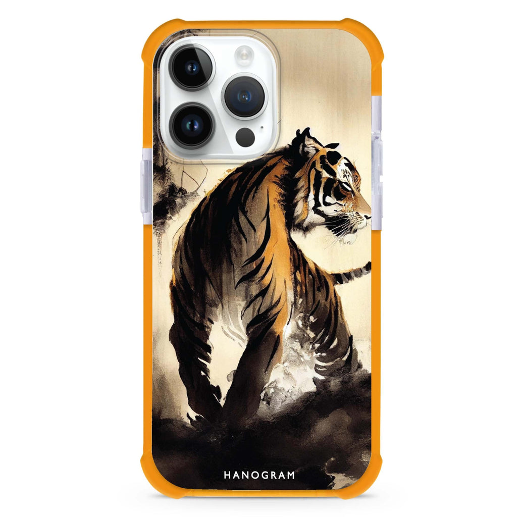 Tiger Painting iPhone Magsafe 兼容超強防摔保護殼