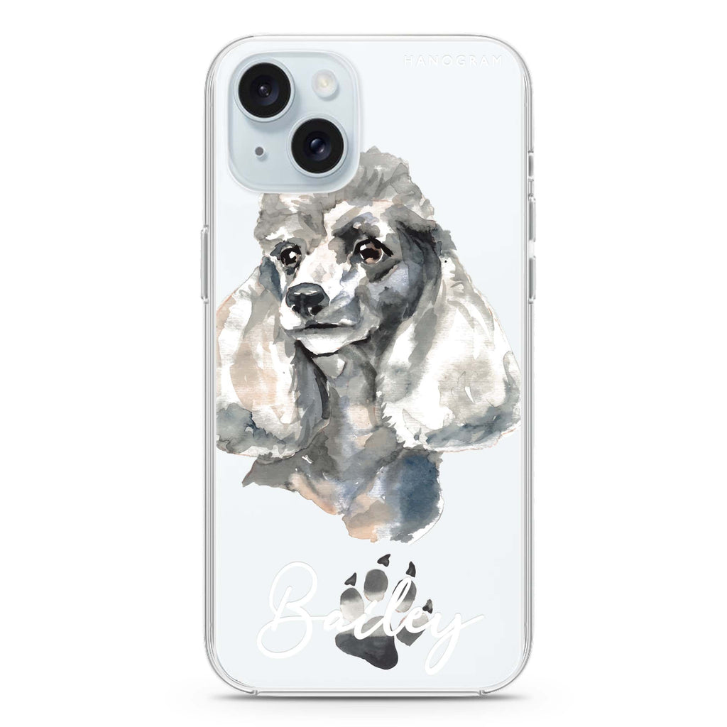Poodle iPhone 15 plus 水晶透明保護殼
