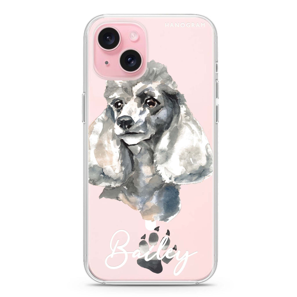 Poodle iPhone 15 Plus Magsafe 兼容水晶透明保護殼