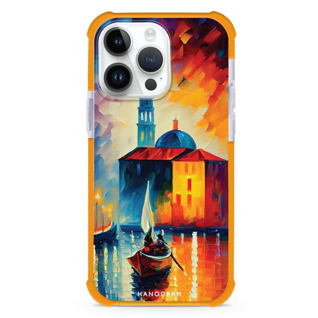 A Boat in Italy iPhone Magsafe 兼容超強防摔保護殼