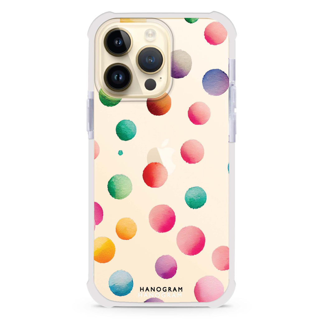 Watercolour Polka Dot 超強防摔保護殼