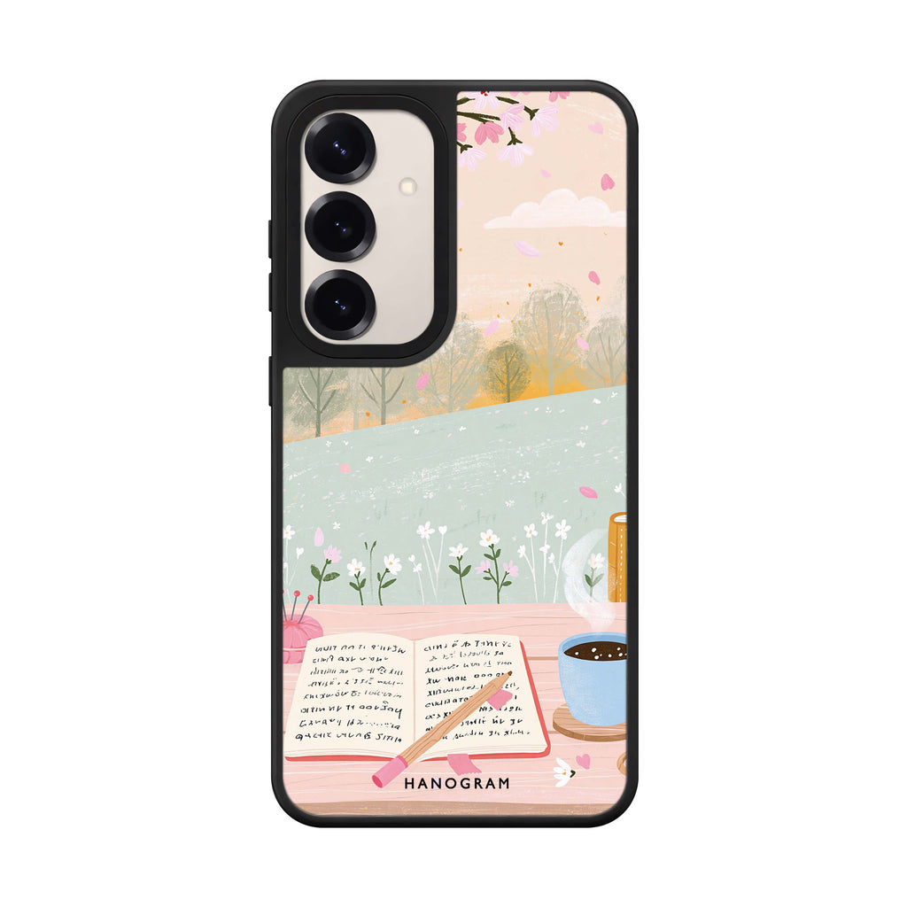 Pages by the Spring Window 鏡面手機殼