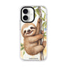 A Sloth iPhone 17 水晶透明保護殼正面展示