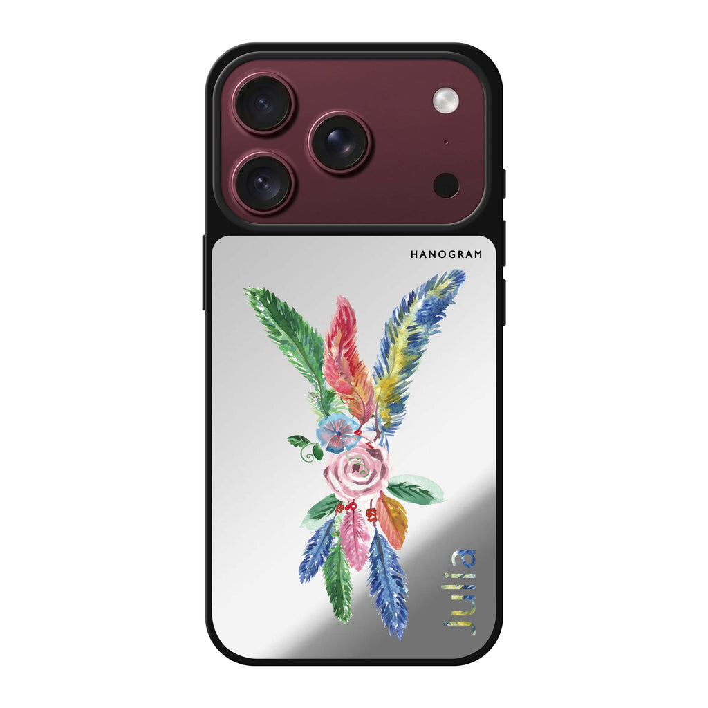 Feather Love 鏡面手機殼