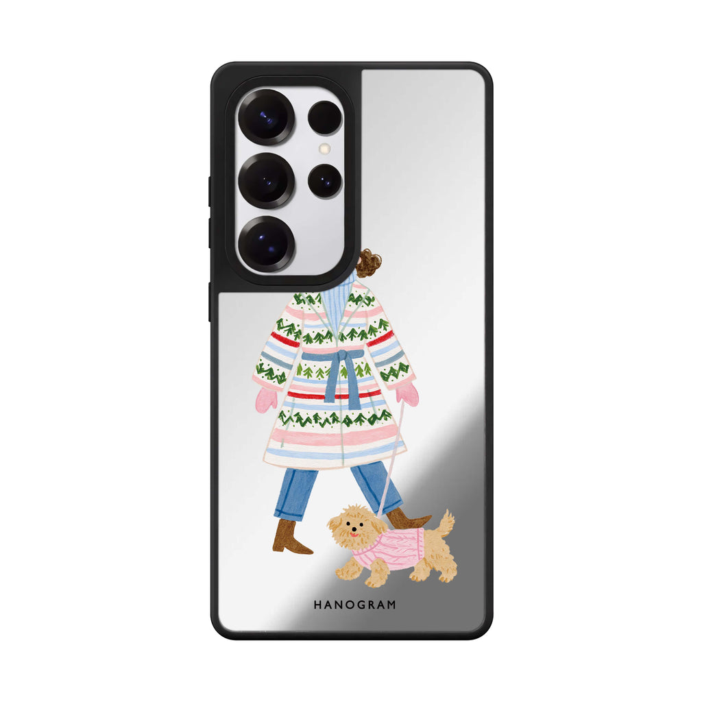 Woolly Walks Together Samsung Galaxy 鏡面手機殼