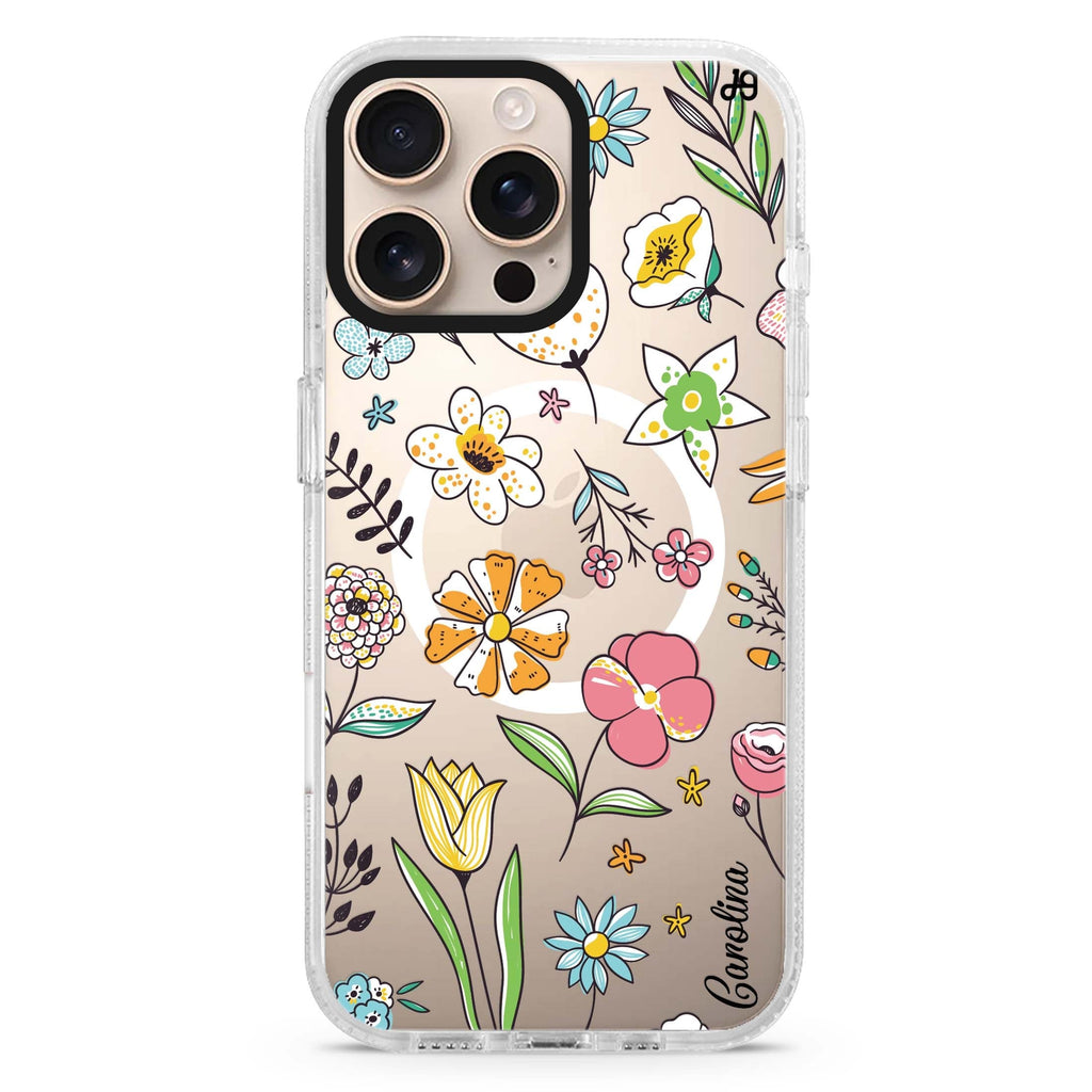 Spring Moment Magsafe 兼容水晶透明保護殼