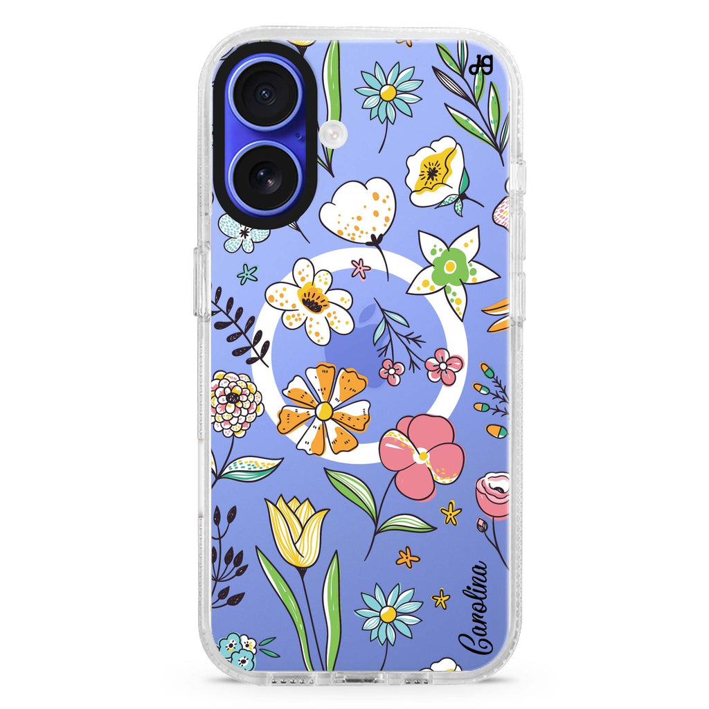 Spring Moment Magsafe 兼容水晶透明保護殼