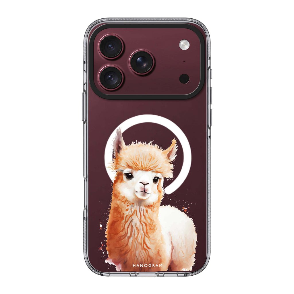 A Alpaca 水晶透明保護殼
