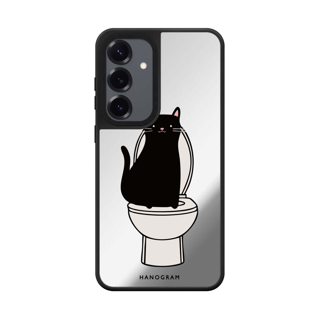 Toilet Cat 鏡面手機殼