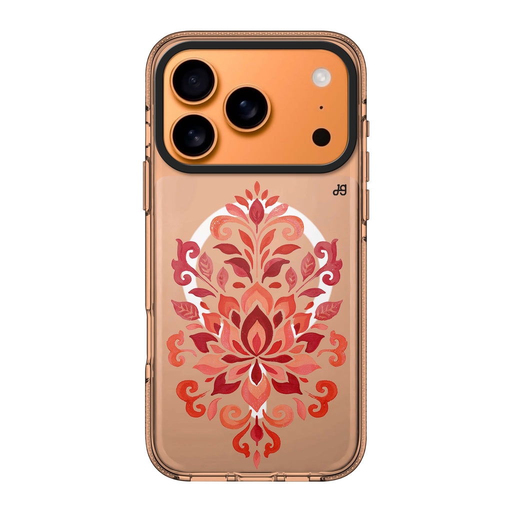 Vermilion Lotus Crest 水晶透明保護殼