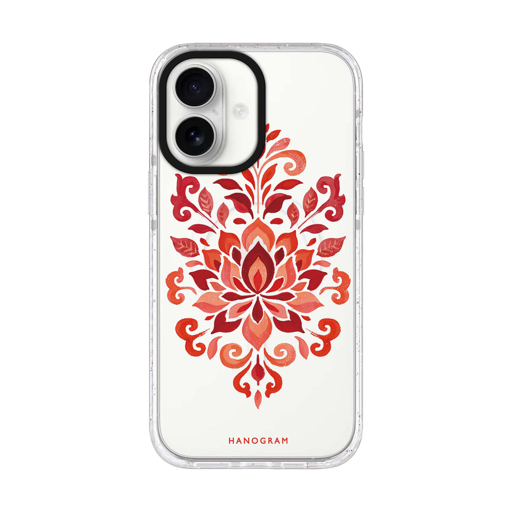 Vermilion Lotus Crest 水晶透明保護殼