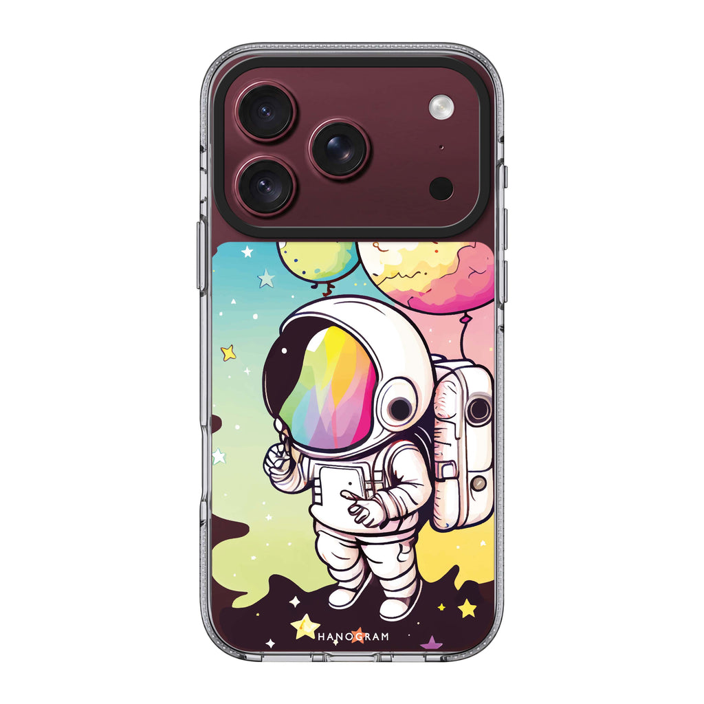 Astronauts 水晶透明保護殼