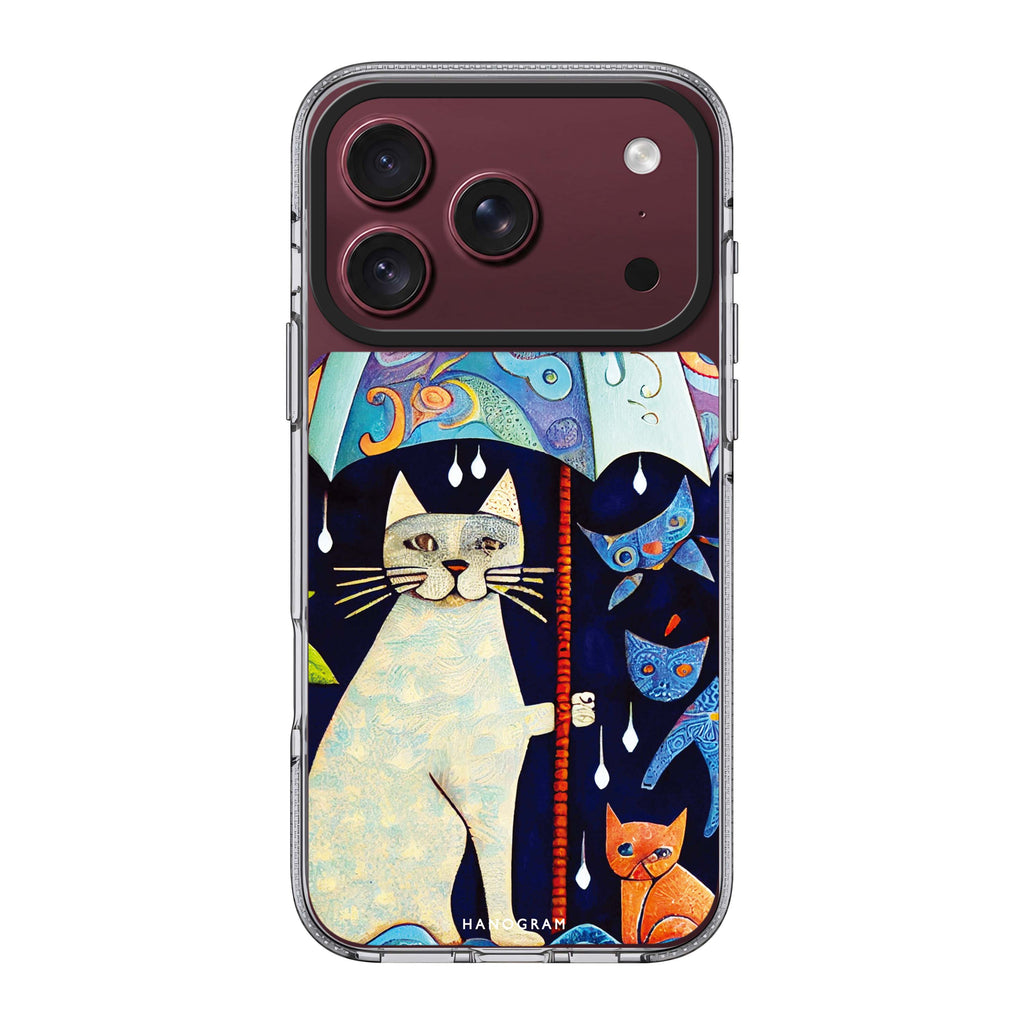 Raining Cat 水晶透明保護殼