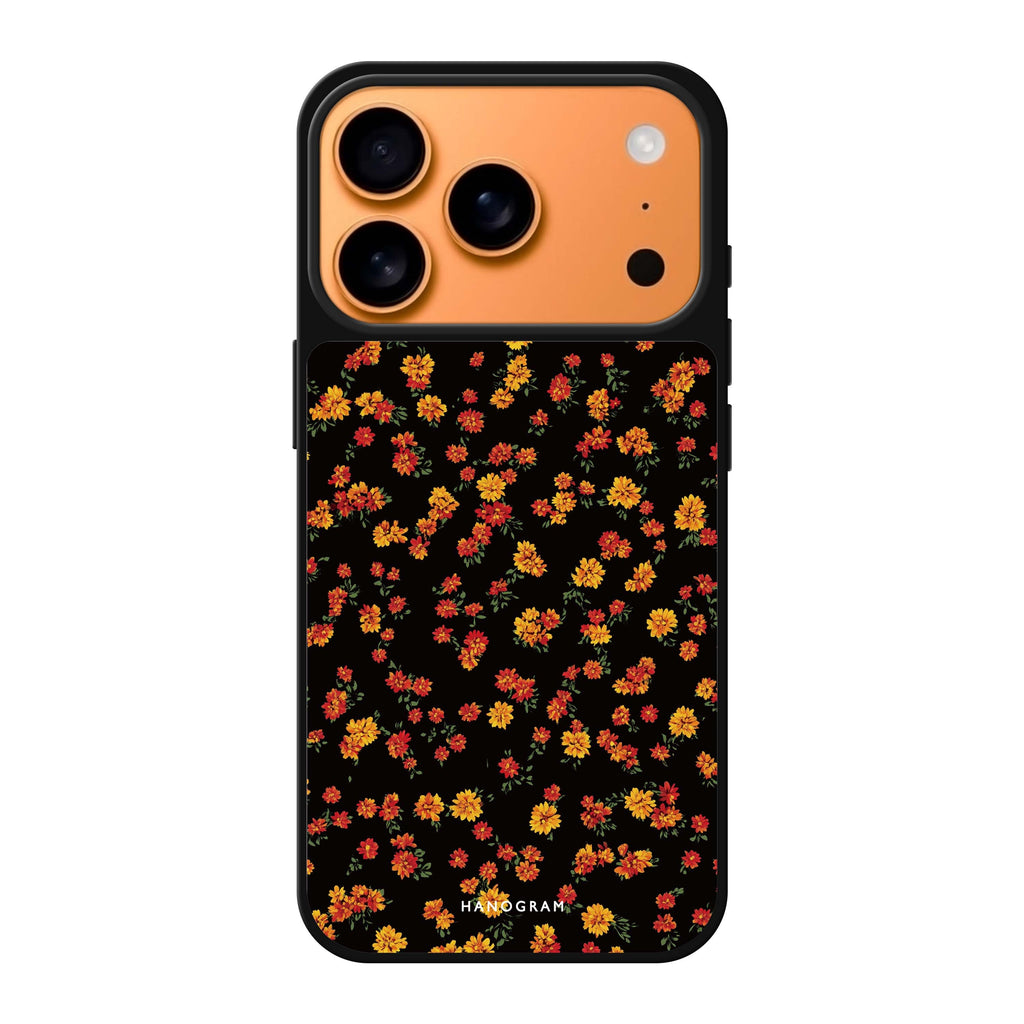 Warm Petals 花卉 iPhone 17 Pro Max 鏡面手機殼主圖