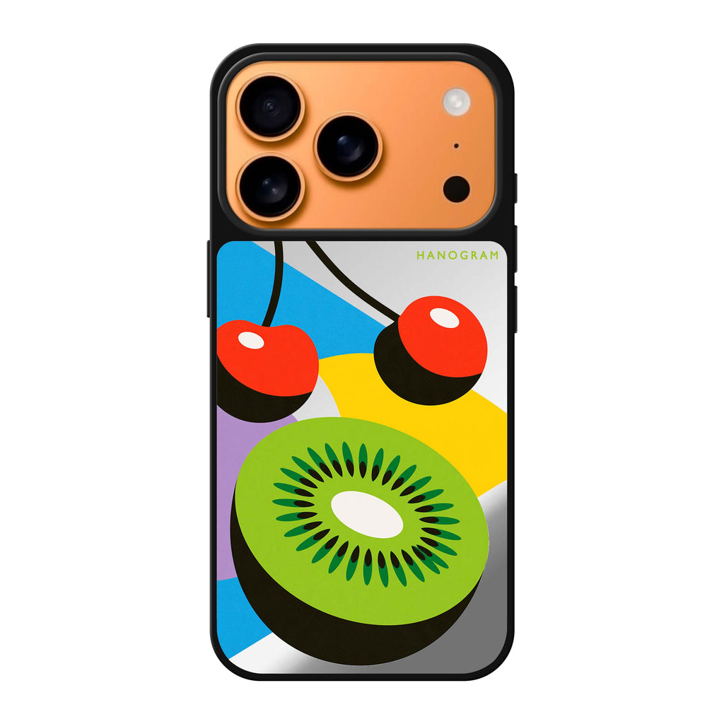 Kiwi Cherry Colorblock 鏡面手機殼