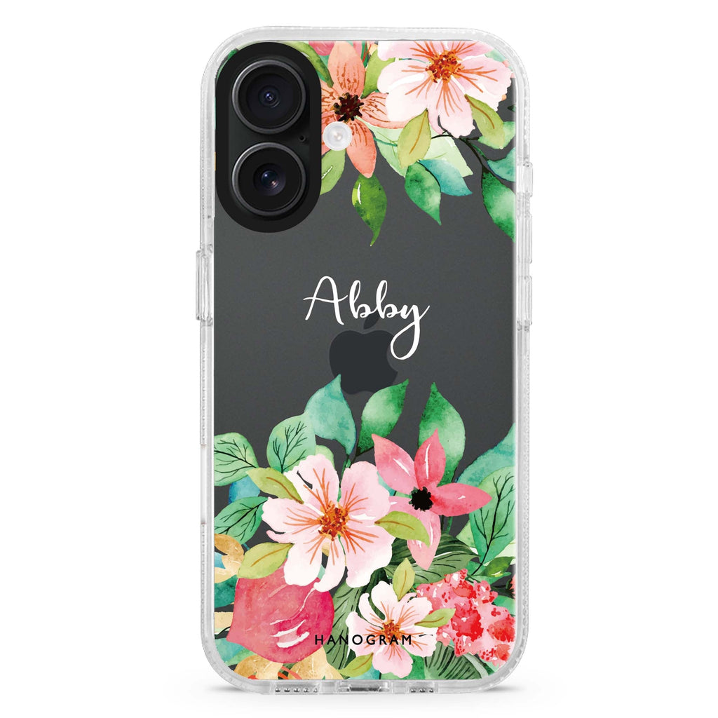 Floral Life 水晶透明保護殼