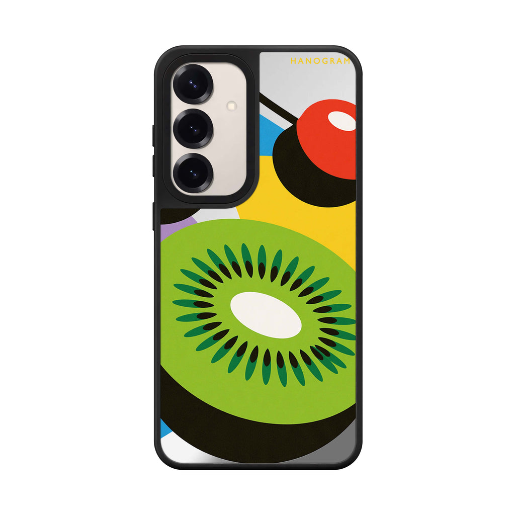Kiwi Cherry Colorblock 鏡面手機殼