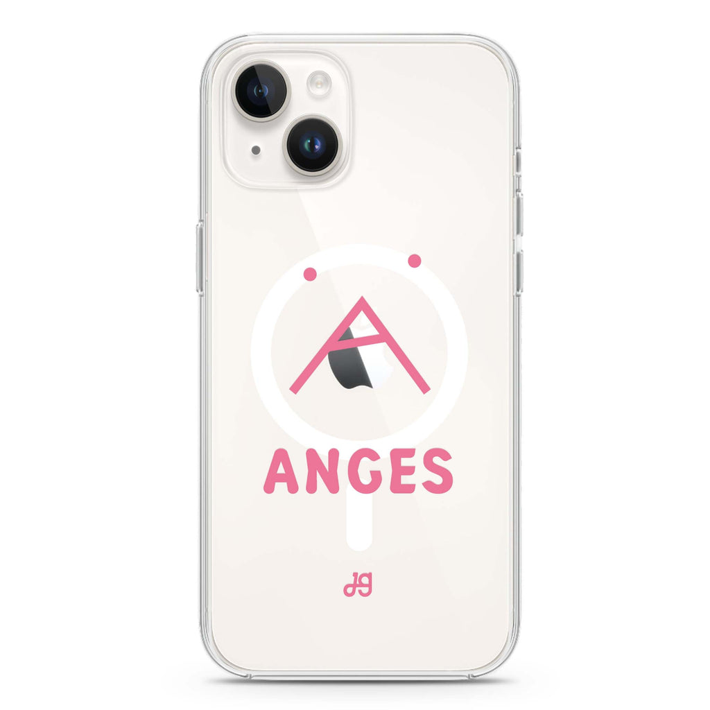 Visage Monogram iPhone 15 Magsafe 兼容水晶透明保護殼